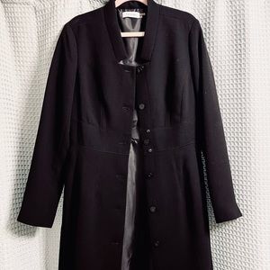Calvin Klein Black Size 10 Dress/Long Jacket